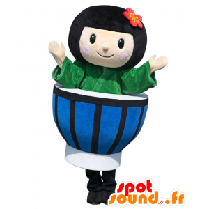 Mascot Aichi man cilindrische komvormige - MASFR26486 - Yuru-Chara Japanse Mascottes