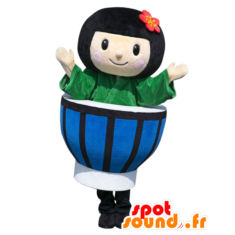 Tazza a forma di Mascotte Aichi uomo cilindrica - MASFR26486 - Yuru-Chara mascotte giapponese