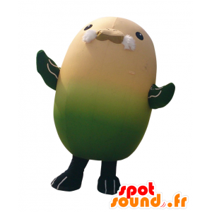 Noriyuki mascot, yellow and green chick with a goatee - MASFR26491 - Yuru-Chara Japanese mascots