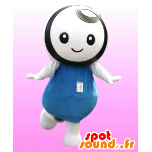 Mascot Oira-kun, japansk karakter med et rundt hoved -