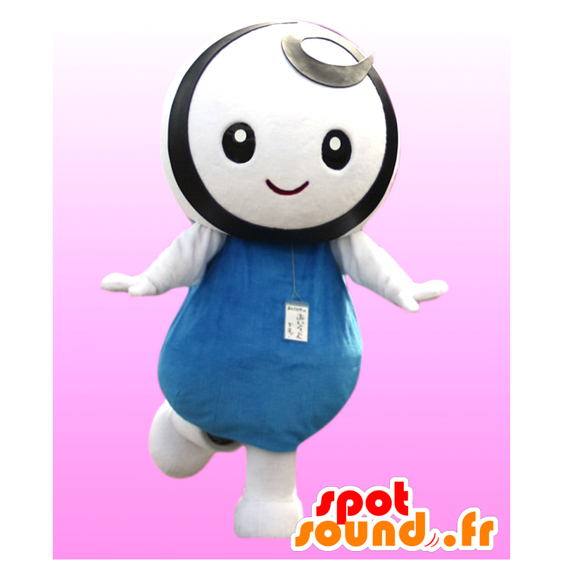 Mascotte de Oira-kun, personnage japonais avec une tête ronde - MASFR26494 - Mascottes Yuru-Chara Japonaises