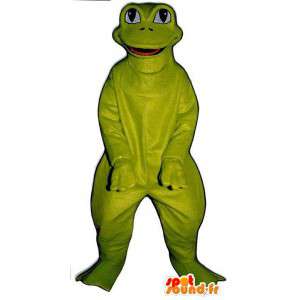 Mascotte de grenouille rigolote et souriante - MASFR006938 - Mascottes Grenouille