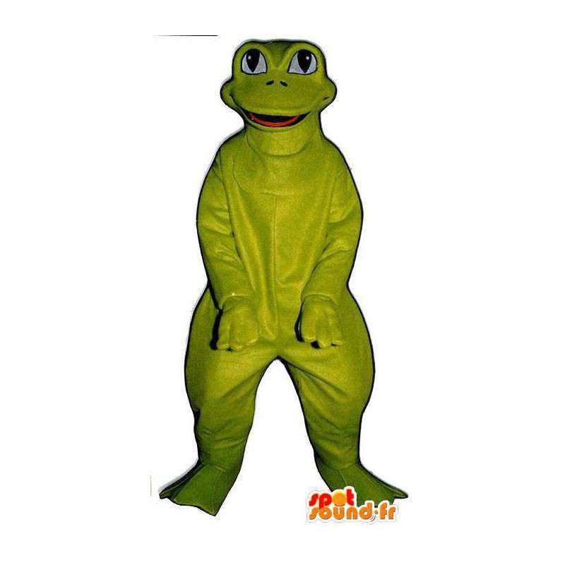 Maskotka zabawny i uśmiechnięty żaba - MASFR006938 - żaba Mascot