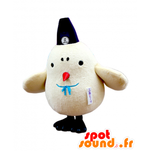 Maskot Sanjo, bílý pták, racek - MASFR26547 - Yuru-Chara japonské Maskoti