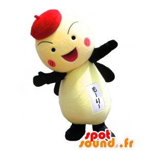 Mascot Morley, firefly yellow, black and red - MASFR26550 - Yuru-Chara Japanese mascots