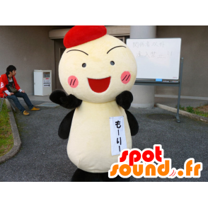 Maskot Morley, světluška žlutá, černá a červená - MASFR26550 - Yuru-Chara japonské Maskoti