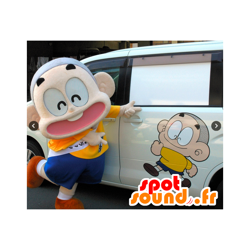 Mascot Bonchikun, pessoa famosa com um grande sorriso - MASFR26562 - Yuru-Chara Mascotes japoneses Mascot Bonchikun, pessoa famosa com um grande sorriso - MASFR26562 - Yuru-Chara Mascotes japoneses