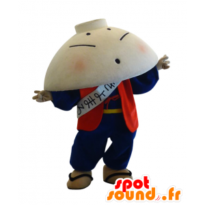 Kiyomaro maskot, kæmpe skål, keramik - Spotsound maskot kostume