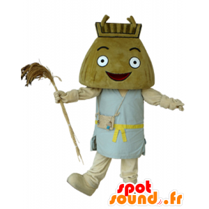 Torobe mascotte, scopa marrone - MASFR26567 - Yuru-Chara mascotte giapponese