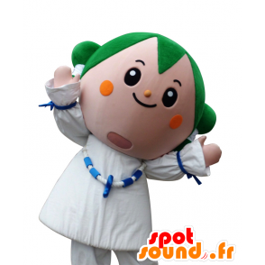 Chasurin mascot, girl with green hair - MASFR26570 - Yuru-Chara Japanese mascots