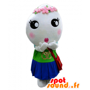 Maskot Novice Miwako-chan, naturrepresentasjon - Japanske Yuru-Chara maskoter - MASFR26571 - SpotSound.fr