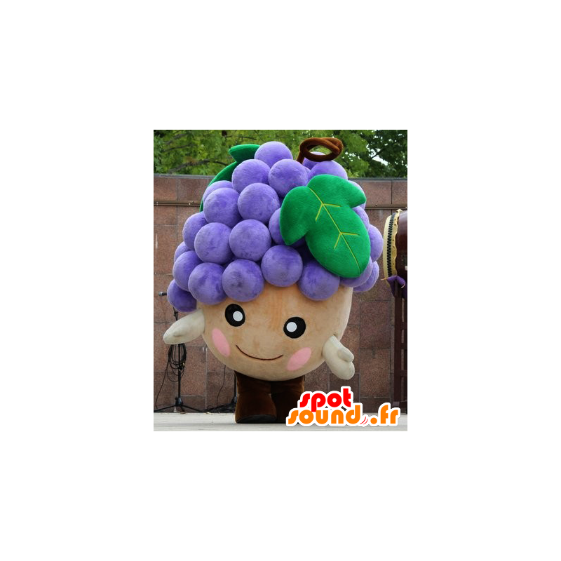 Mascot Gureppi, grupo gigante de uvas - MASFR26583 - Yuru-Chara Mascotes japoneses