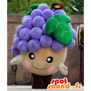 Mascotte de Gureppi, de grappe de raisin géante - MASFR26583 - Mascottes Yuru-Chara Japonaises