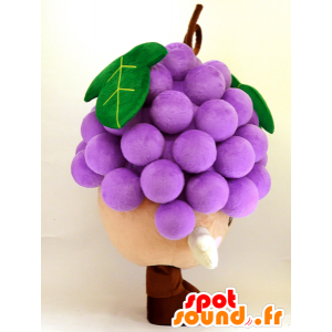 Mascotte de Gureppi, de grappe de raisin géante - MASFR26583 - Mascottes Yuru-Chara Japonaises