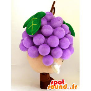 Gureppi mascot, a giant bunch of grapes - MASFR26583 - Yuru-Chara Japanese mascots