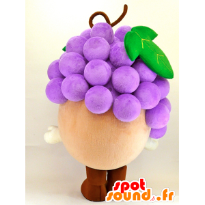 Gureppi mascot, a giant bunch of grapes - MASFR26583 - Yuru-Chara Japanese mascots
