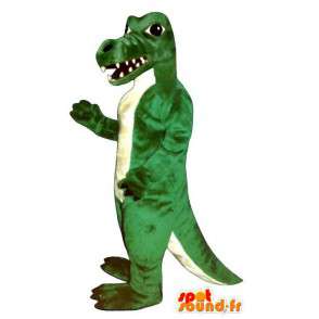 Crocodile Mascot, Grønn Dinosaur - MASFR006946 - Mascot krokodiller