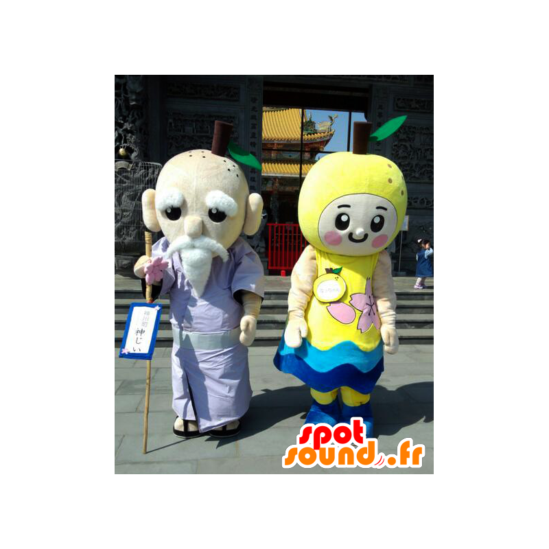 ゆるキャラマスコット日本人 の 2つのマスコット 老人と黄色のリンゴ 色変更 変化なし 切る L 180 190センチ 撮影に最適 番号 服とは 写真にある場合 番号 付属品 番号 ゆるキャラマスコット日本人 の 2つのマスコット 老人と黄色のリンゴ 色変更 変化なし 切る L 180 190センチ 撮影に最適 番号 服とは 写真にある場合 番号 付属品 番号