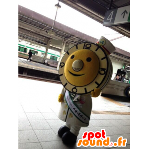 Mascota kun Tokimune, reloj gigante de la estación de Sendai - MASFR26620 - Yuru-Chara mascotas japonesas