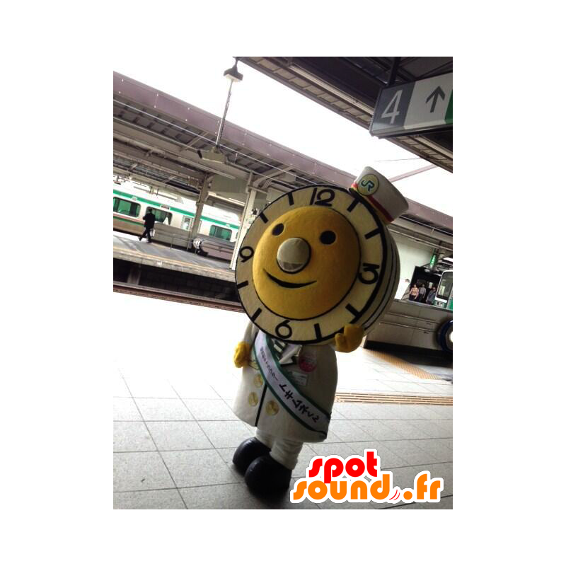 Mascotte de Tokimune kun, horloge géante de la gare de Sendai - MASFR26620 - Mascottes Yuru-Chara Japonaises