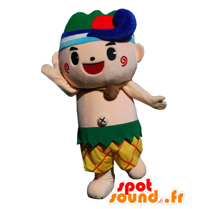Μασκότ Trick-kun, αγόρι χρωματιστό σορτς - Ιαπωνικές μασκότ Yuru-Chara - MASFR26627 - SpotSound.fr