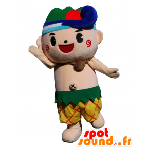 Trick-kun mascot, boy colored shorts - MASFR26627 - Yuru-Chara Japanese mascots