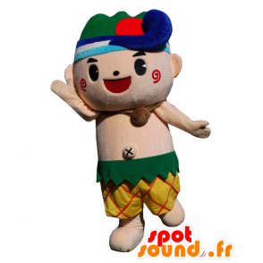 Mascota Trick-kun, pantalones cortos de color boy - MASFR26627 - Yuru-Chara mascotas japonesas