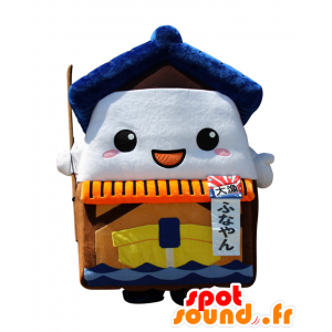 Funayan Maskottchen, bunte kleine Hausboot - MASFR26631 - Yuru-Chara japanischen Maskottchen