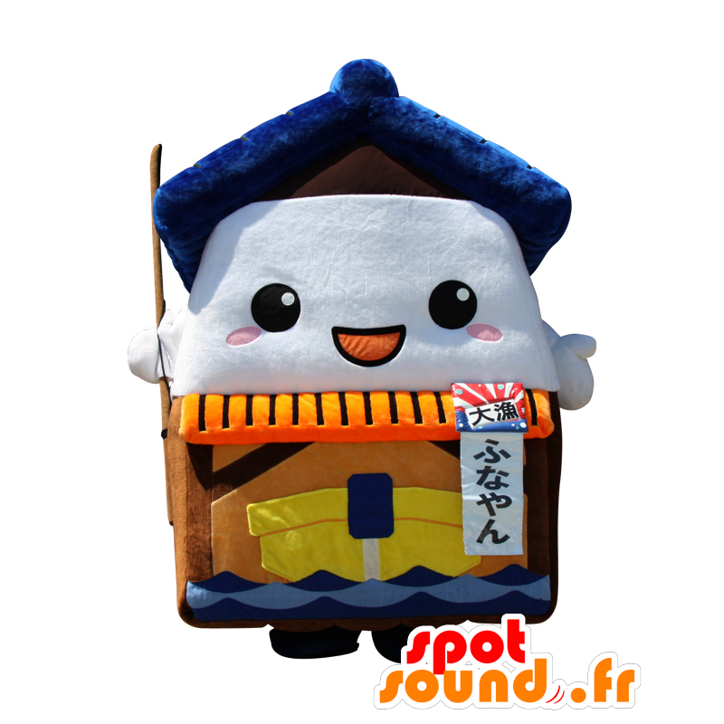 Funayan mascot, colorful little houseboat - MASFR26631 - Yuru-Chara Japanese mascots