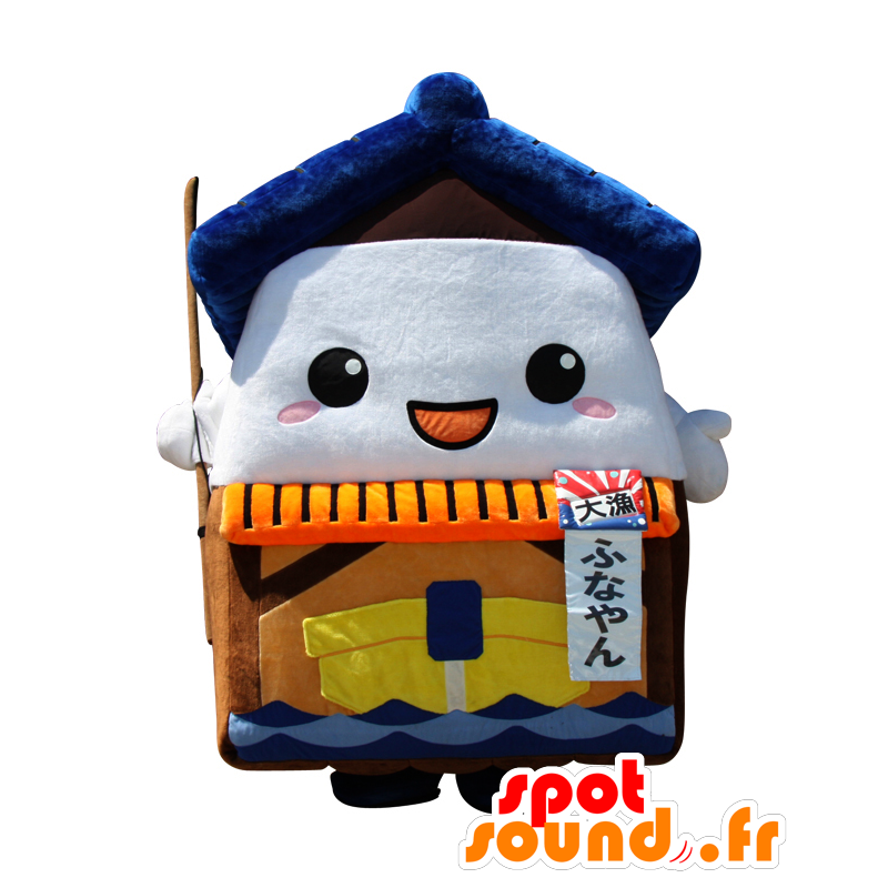 Mascot Funayan, fargerike lille husbåten - MASFR26631 - Yuru-Chara japanske Mascots