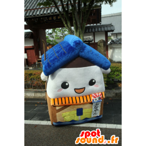 Mascotte de Funayan, petite maison flottante colorée - MASFR26631 - Mascottes Yuru-Chara Japonaises