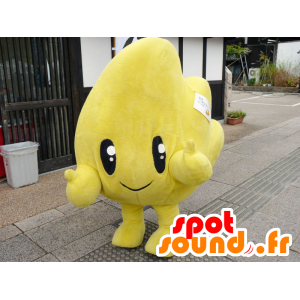 Μασκότ Ippy, κίτρινο άνθρωπος, με τη μορφή της Ε - MASFR26650 - Yuru-Χαρά ιαπωνική Μασκότ