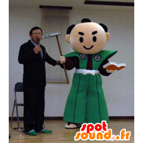 Mascotte Hokokun, samouraï, meester in vechtkunst - Japanse Yuru-Chara-mascottes - MASFR26665 - SpotSound.fr