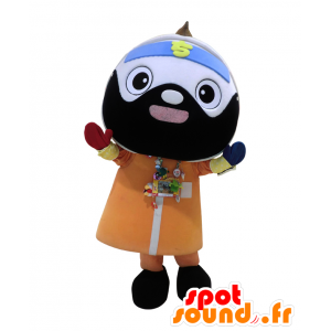 Mascot Chigasaki, pyöräilijä, astronautti - MASFR26671 - Mascottes Yuru-Chara Japonaises