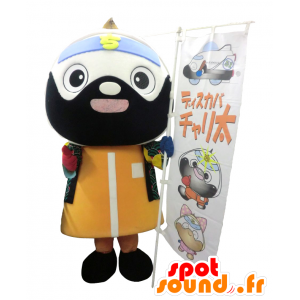 Mascot Chigasaki, pyöräilijä, astronautti - MASFR26671 - Mascottes Yuru-Chara Japonaises