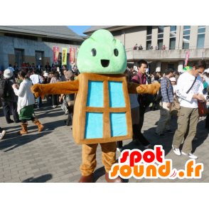 Yamada mascot, tree, giant window - MASFR26675 - Yuru-Chara Japanese mascots