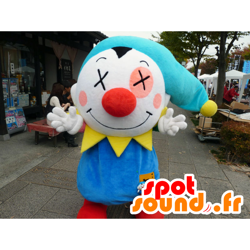 Mascotte Torapyi di pagliaccio divertente e colorato - MASFR26704 - Yuru-Chara mascotte giapponese