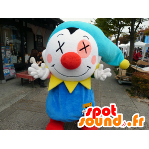 Mascot Torapyi van grappige en kleurrijke clown - MASFR26704 - Yuru-Chara Japanse Mascottes