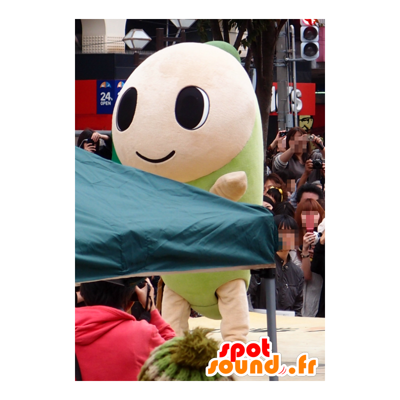 Namisuke mascota, gusanos, rosa y verde, insecto gigante - MASFR26743 - Yuru-Chara mascotas japonesas