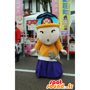 愛知のマスコット、カラフルな衣装の日本人キャラクター-MASFR26753-日本のゆるキャラのマスコット