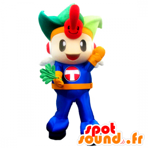 Mascot Chisora-kun, dreng, med en narhue - Spotsound maskot