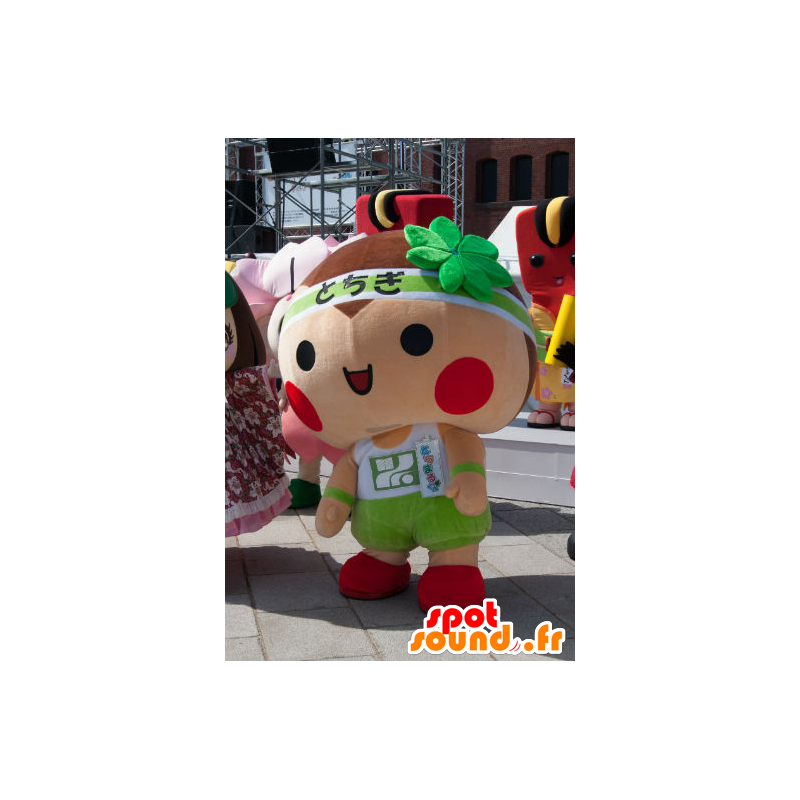 Mascot Tochimaru kun, atletische jongen - MASFR26776 - Yuru-Chara Japanse Mascottes