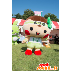 Mascot Tochimaru kun, atletisk gutt - MASFR26776 - Yuru-Chara japanske Mascots