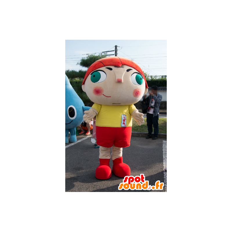 Woodlands mascot of bud-chan, athletic boy - MASFR26781 - Yuru-Chara Japanese mascots