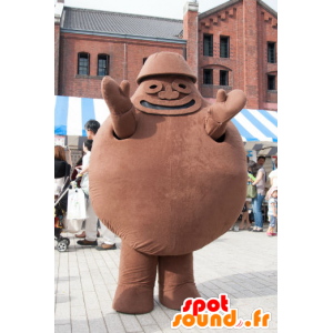 Mascot Don Taino, Latin American big brown man - MASFR26810 - Yuru-Chara Japanese mascots