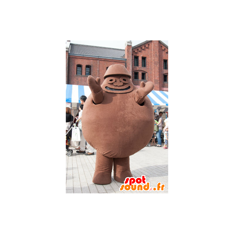 Mascot Don Taino, Latin American big brown man - MASFR26810 - Yuru-Chara Japanese mascots