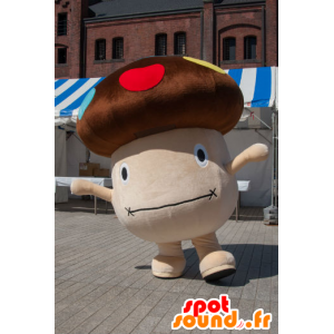 Dokomodake mascotte, grande fungo marrone - MASFR26811 - Yuru-Chara mascotte giapponese