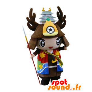 Mascot Otakki, kriger, samurai - MASFR26822 - Yuru-Chara japanske Mascots
