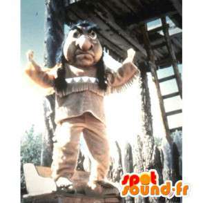 Skjule høvding. Indian Costume - Mascots Man - MASFR006979 - SpotSound.fr