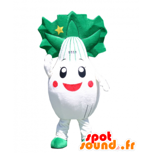 Serorin mascot, white celery and green - MASFR26880 - Yuru-Chara Japanese mascots